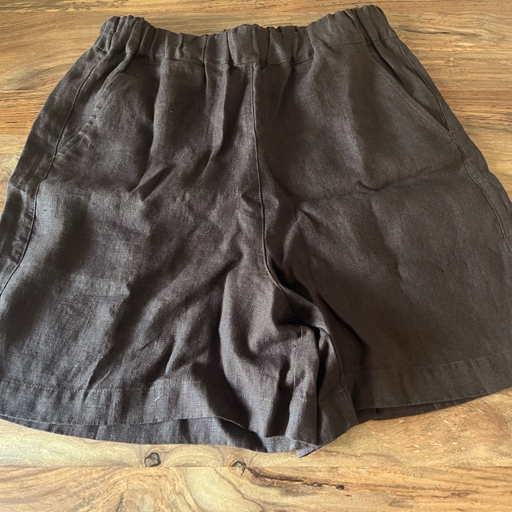 Notperfect linen women’s shorts